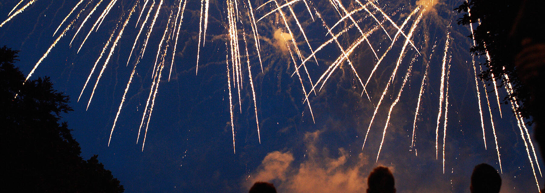Fireworks at Brodie Castle