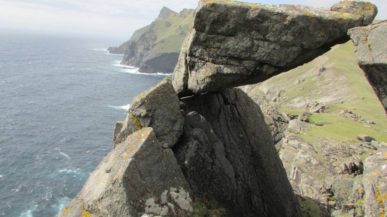 The cliffs on Hirta, St Kilda