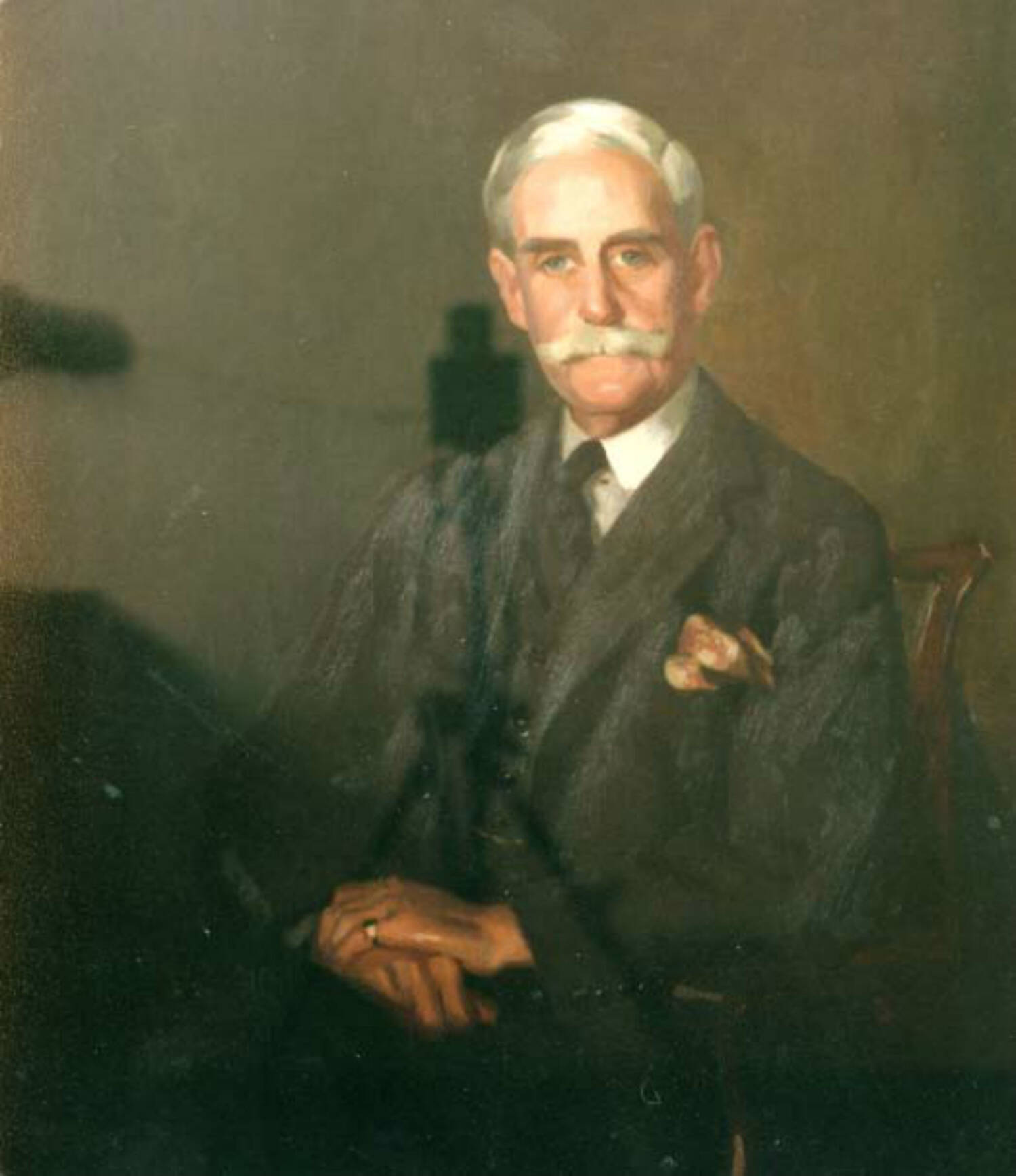 A portrait of Frederick Sharp of Hill of Tarvit