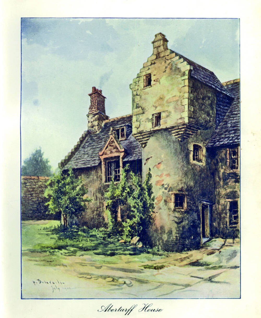 A 1903 illustration of Abertarff House