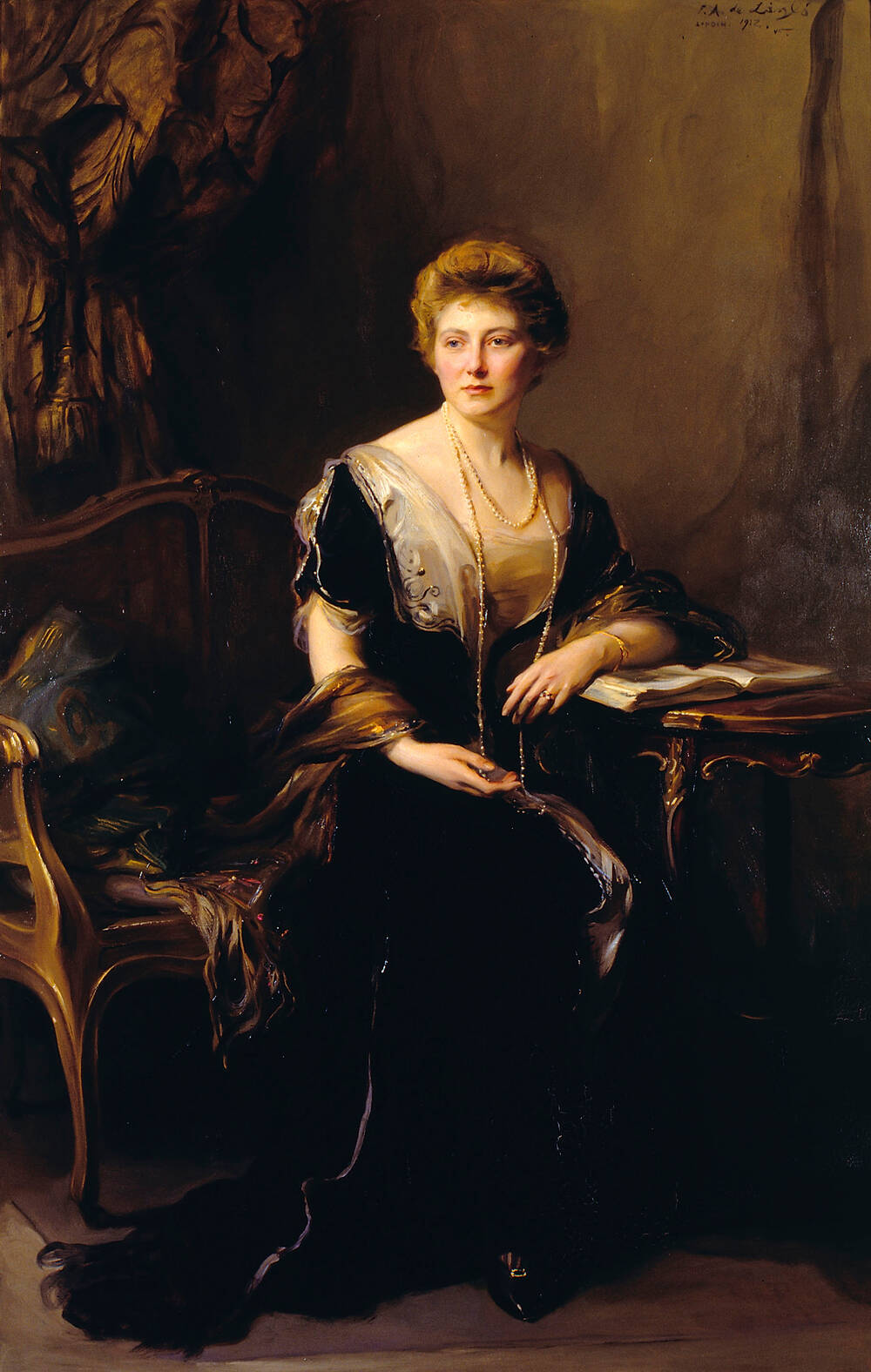 'Mary, Duchess of Montrose' by Philip A. De Lazlo in 1912.