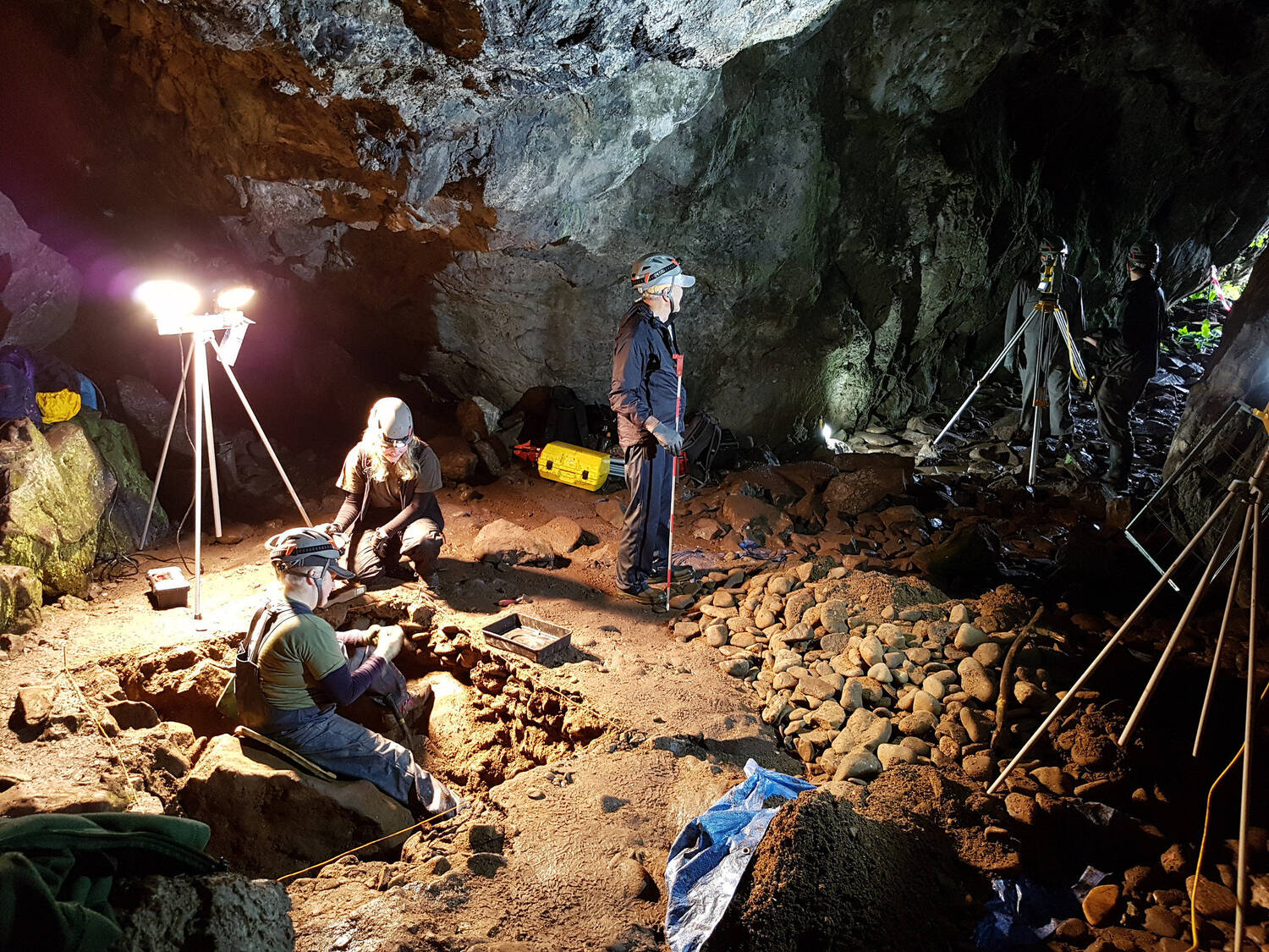 Hidden doorway revealed at Culzean caves | National Trust for Scotland 