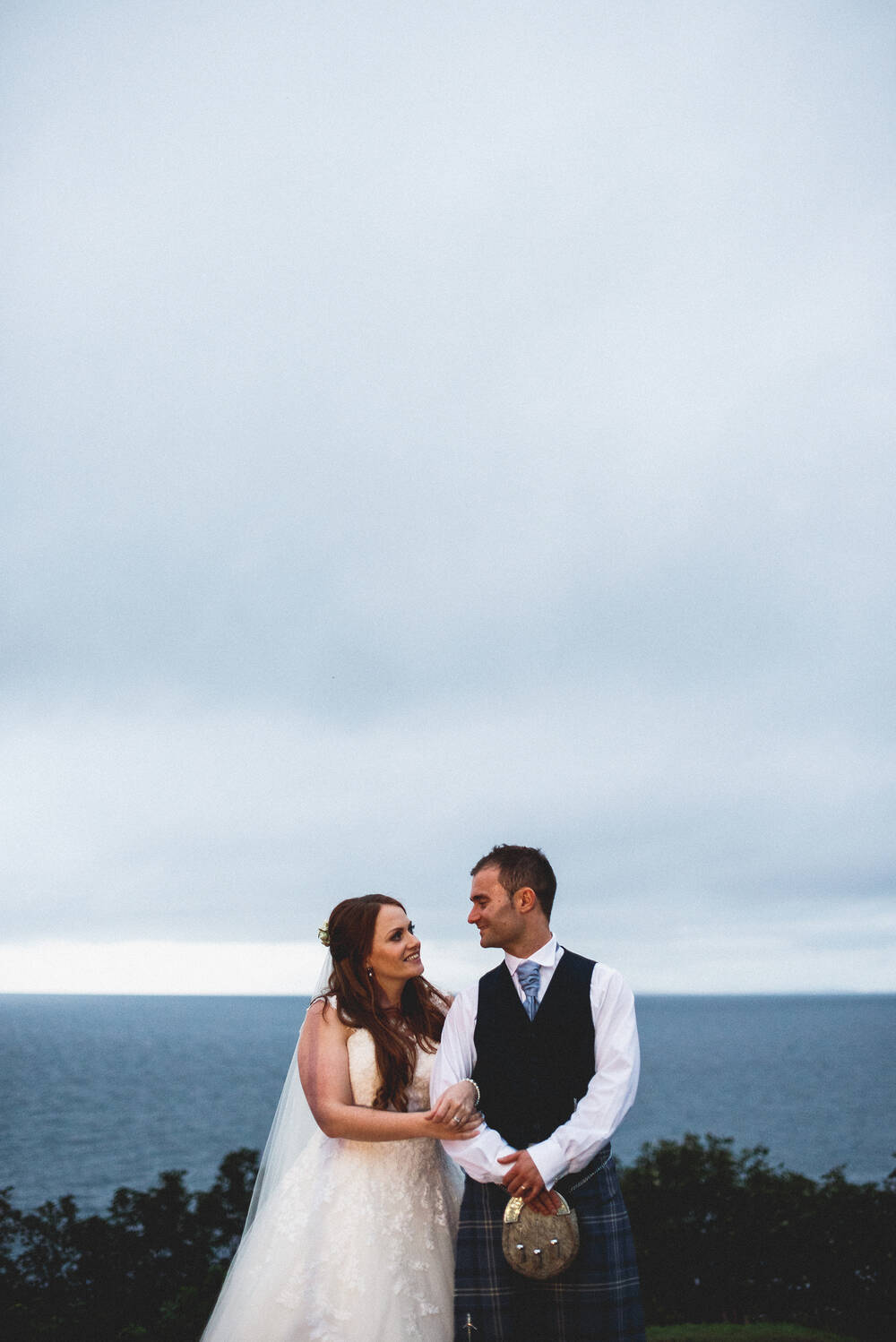 Michael and Louise Morran, married at Culzean Castle & Country Park 