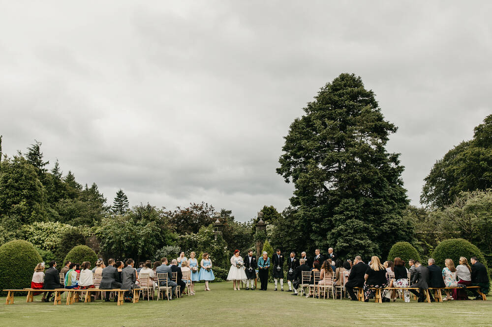Wedding at Greenbank Garden