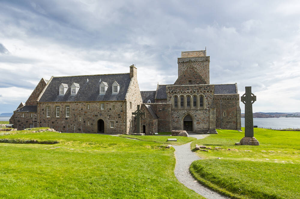 Iona Abbey on the Isle of Iona