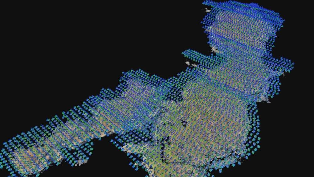 Stitching together a digital replica of the islands of Canna and Sanday.