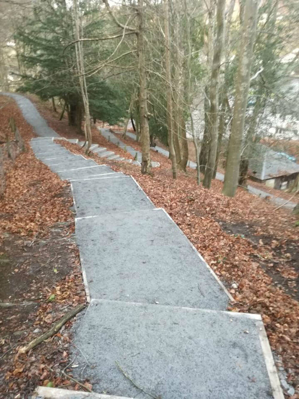 The new improved footpath