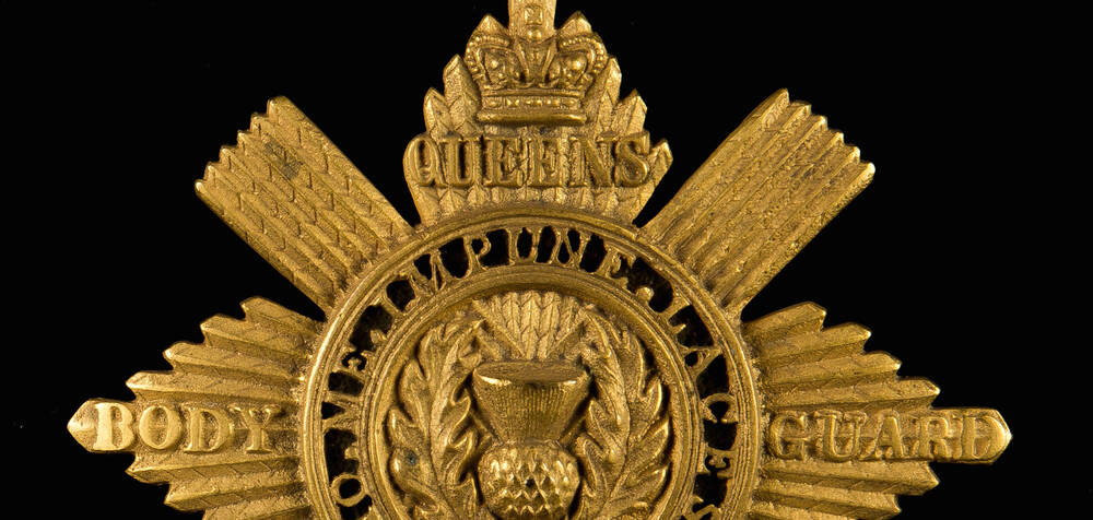 Detail of the badge