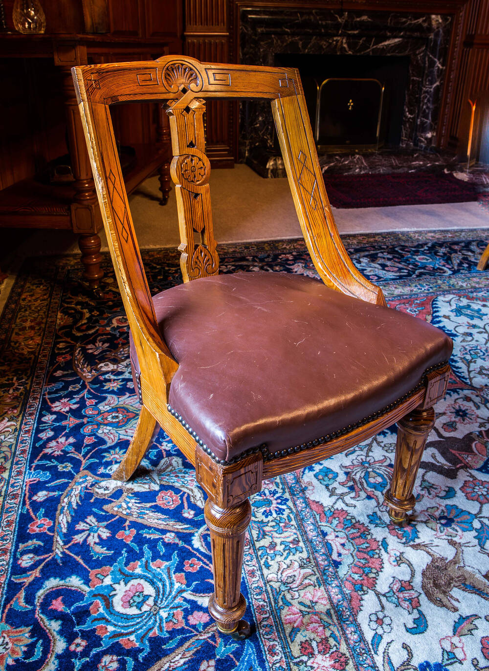 A chair from the set